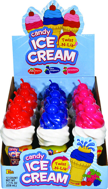 (S1-07) Box - CHINA - KoKo Ice Cream Candy Cone x 12 units - SugarMarket.ca