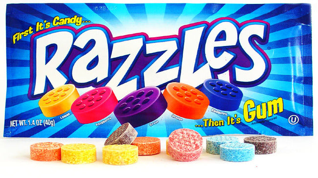 (S1-04) Box - Canada - Razzles Original Pouch 24 units