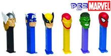 (S7-15) US - PEZ BLISTER - Marvel Assortment x 12 units (Displayer May Not Be Included)
