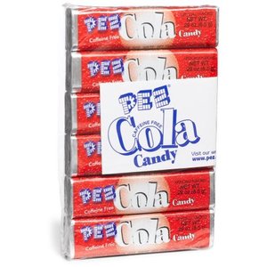 PEZ - Refills Rolls - Cola Candy 12 units