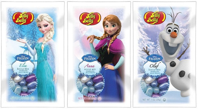 Jelly Belly Disney Frozen Bags 1oz 24 units