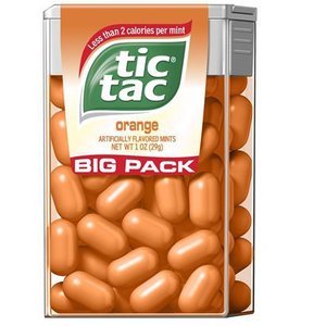 (S1-01) Box - CANADA - Tic Tac Big Pack Orange 29g x 12 units