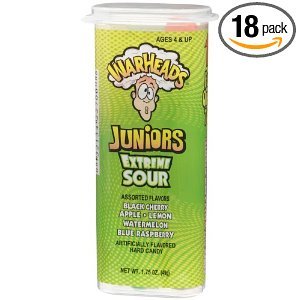 (S1-03) Box - China- Warheads Juniors Sour Hard Candy (x18 units)