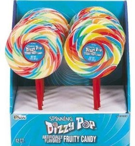 Twirl Dizzy Pops 3 oz (85g) 24 units (12 unitsx2)