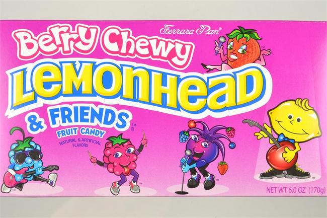 Theater Size Ferrara Pan Chewy Berry Lemonhead (x12 units)