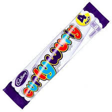 UK CADBURY CURLY WURLY (26g x 4 PK) X 28 BAGS