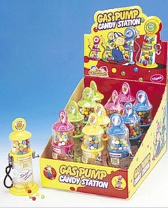 (S1-02) CHINA - Kidsmania Gas Pump Candy Dispenser (x 12 units)