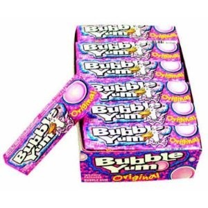 (S1-06) US - Gum - Hershey Bubble Yum Original Candy -1.41oz x18 units