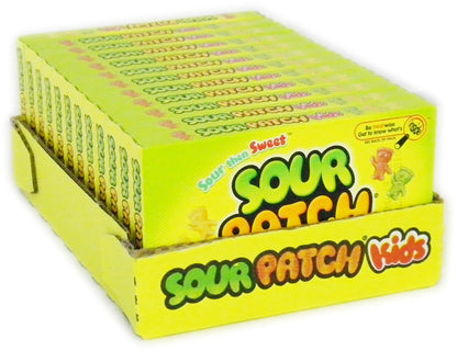 3 units - Bundle - Theater Box Sour Patch Kids 99g (3.50oz)