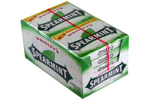 (S1-06) US - Gum - Wrigley Slim Pak Spearmint (x10 units)