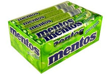 (S1-06) Box - BRAZIL - Mentos Green Apple Roll 1.32 oz Roll 15 units