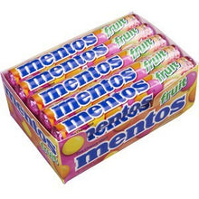 (S1-06) Box - HOLLAND - Mentos Mixed Fruit Roll 1.32 oz Roll 15 units