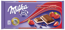 (S2-01) Germany - KRAFT Milka Strawberry - ERDBEER JOGHURT 100g x 22 units (Best Before March 28  2026)