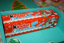 Xmas UK Kinder Chocolate Mini Tube 72g x 15 units