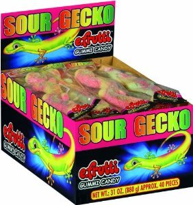 eFrutti Gummi Sour Geckos 40 units