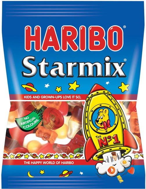 (S1-01)  Haribo StarMix 5OZ x 12 units