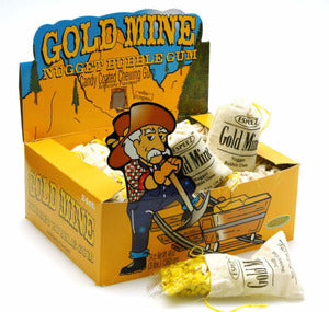 (S1-03) Box - MEXICO - Espeez Gold Mine Nugget Bubble Gum 24 units