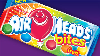 (S1-01) Box -  MEXICO - Airheads Fruit Bites 2oz (57g) x 18 Units - SugarMarket.ca