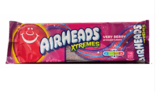 (S1-02) Airheads Xtremes Belts - Very Berry 3oz (85g) x 12 Units