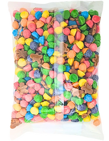 (S8-08) XMAS - Albanese - Jolly Gingerbread Gummies 5lb (2.2Kg) x 1 Unit