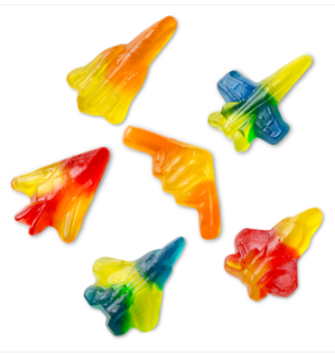 (S3-02) US - Bulk Albanese Jet Fighters Assorted - 5lb (2.27kg)