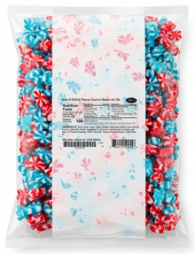 (S3-02) Bulk - Albanese - Peace Gummi Bears Firecracker Popsicle Fruit Flavor 5 lb (2.27KG) X 1 Bag