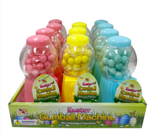 Easter - Alberts Mini Gumball Machine 1.41oz (40g) x 12 units