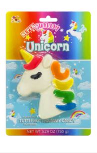 (S6-03) UK - Alberts Super Gummy - Unicorn 5.29oz(150g) x 12 Units