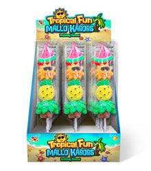 (S6-03) CHINA - Alberts Tropical Fun Mallo Kabob 1.6oz (45g) x 24 units (2X12)