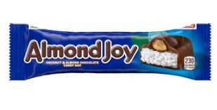 (S2-02)  Almond Joy Standard Bar - 1.61oz(46g) x 24 Units