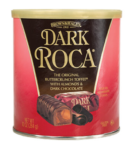 SINGLE - Almond Roca Canister - Dark 10oz (284g) x 1 unit