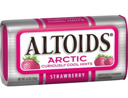 (S2-04) Altoids Mints - Arctic Strawberry 1.2oz (34g) x 8 Units