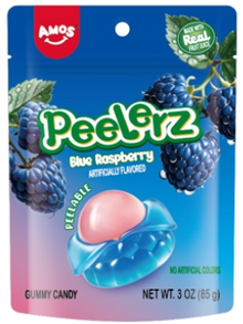(S6-07) Amos Peelerz - Blue Raspberry Peg/Sub 3oz (85g) x 12 Units