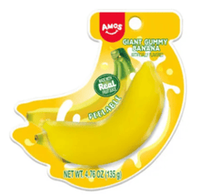 (S6-07) Amos Peelerz - Giant Gummy Banana 4.76oz (135g) x 12 Units