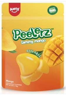 (S6-06)  CHINA - Amos Peelerz Gummy Sub Bag - Mango 6oz (170 g) x 12 Units