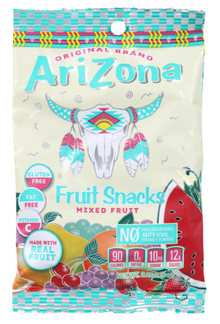 AriZona - Fruit Snacks - Mixed Fruit 2.25oz (64g) x 24 units