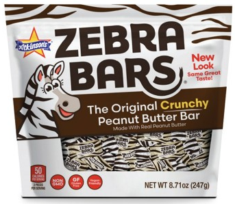 (S7-06) US - Atkinson Zebra Bars Gusset Bag 8.71oz (247g) x 6 Units