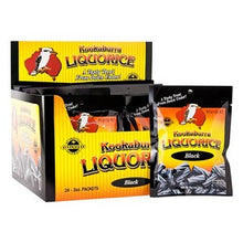 AUSTRALIAN KOOKABURRA - PEG - Black Licorice 2 OZ x 24 BAG
