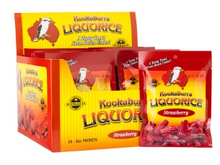 AUSTRALIAN KOOKABURRA - PEG - Strawberry Licorice 2 OZ X 24 BAG