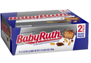 Baby Ruth Share Pack 3.3oz (94g) x 18 Units