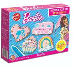 (S8-05) Xmas - Create A Treat - Barbie Cookie Kit 12.1oz (343g) x 6 Units