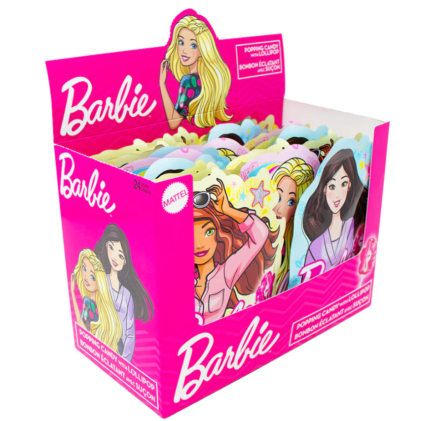 (S1-06) Barbie Popping Candy 13.8g x 24 units