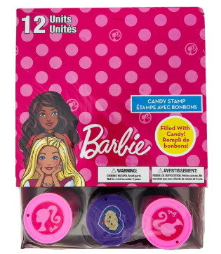 (S5-06) - Label - Barbie Candy Stamp 6g x 12 units