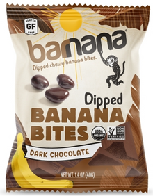 (S7-06) US - Barnana Banana Bites - Dark Chocolate 1.4oz (40g) x 12 units