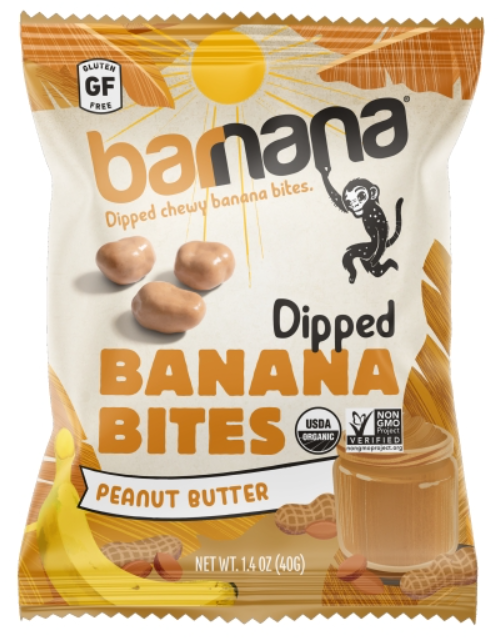 (S7-06) US - Barnana Banana Bites - Peanut Butter 1.4oz (40g) x 12 units