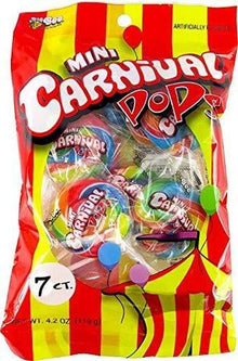 (S7-05) Bee Mini Carnival - Sour Peg Bag 2.9oz(7ct) x 12 Bags