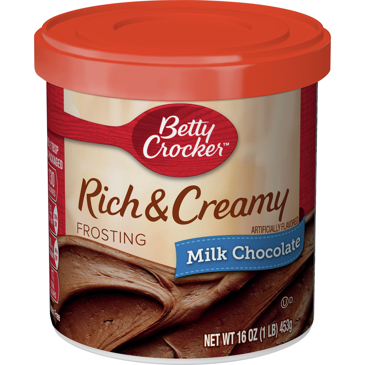 SINGLE - Betty Crocker Rich & Creamy Milk Chocolate Frosting, 16 oz (453g) x 1 unit