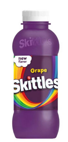 (S5-02) US - BEVERAGE - Skittles - Grape 14 OZ (414ML) x 12 UNITS