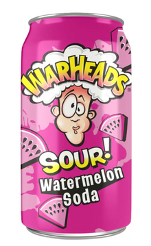 Bundle - 6 Units x  BEVERAGE - Warheads Sour Soda - WATERMELON 355ml
