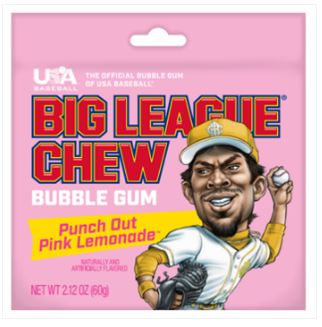 Bundle - 3 Units x Big League Chew Pink Lemonade 2.12oz (60g)